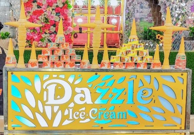 Pyramids of Dazzle cups